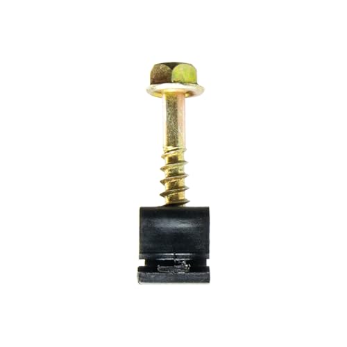 Skywalker Dual Cable Flexible Screw Clips (Pack of 100 / Black)