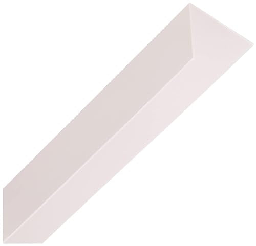 Prime-Line MP10069 Vinyl Corner Shield, White – 2-3/8” x 48” – Durable Vinyl Corner Guards, Easy to Install, Protects Wall Edges from Paint Chips, Wallpaper Tears, and Fingerprints (6 Pack)
