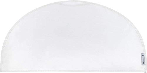 HANGERWORLD Breathable Shoulder Covers Clothes Dust Protectors for Closet Storage (10 Pack, White)