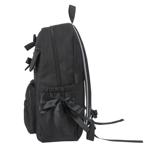 Kawaii Coquette Backpack with Bows for Girls School Bookbag | Teens High Middle Aesthetic Bag
