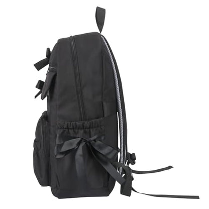 Kawaii Coquette Backpack with Bows for Girls School Bookbag | Teens High Middle Aesthetic Bag