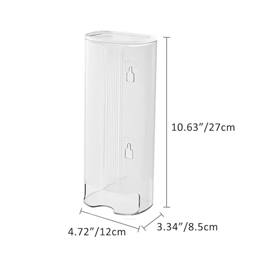 Grocery Plastic Bag Dispenser Holder, Sock Underwear Organizer Wall Mount Multifunctional Bag Saver Kitchen Storage Holder for Storing Socks Ties Plastic Bag