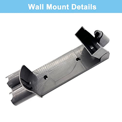 V8 Wall Mount Compatible with Dyson V7 V8 Cordless Vacuum Cleaner,Docking Station Accessory Wall Mount, Replaces Part # 967741-01