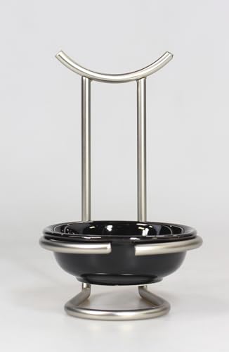 Spectrum Euro Spoon Rest with Ceramic Dish Upright... (Steel, Ceramic)