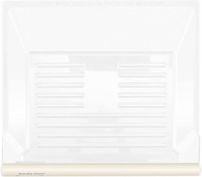Lifetime Appliance Parts 2188656 Crisper Bin (Upper) Compatible with Whirlpool Refrigerator | Fridge Drawers | Kenmore Refrigerator Parts | Whirlpool Shelf Replacement - WP2188656