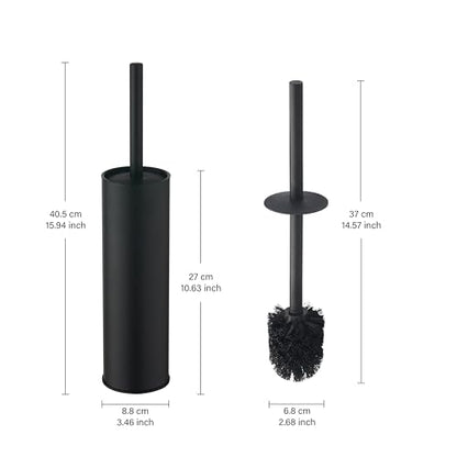 Toilet Brush and Holder Set Premium Material Toilet Bowl Cleaner Free Standing Toilet Bowl Brush and Holder