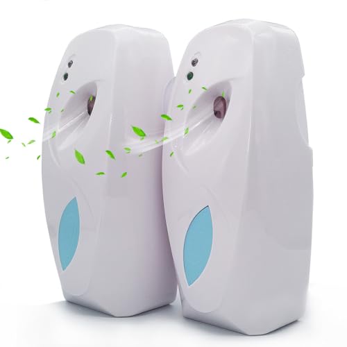 Automatic Air Freshener Spray Dispenser (2-Pack),W... (white)