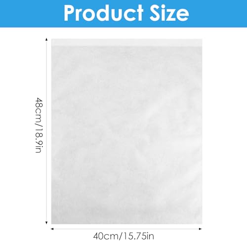Dimeho 100 PCS Dust Bags for Purses Drawstring Bags Disposable Non-Woven Storage Covers Breathable Handbag Dust Cover Closet Organizer for Shoes Boots Clothes Packing Travel Home
