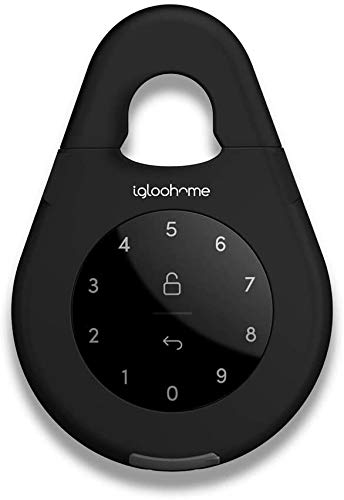 igloohome Keybox 3 Smart Lock Box, Large Key Safe w/Airbnb Sync (iOS/Android) – Remotely Generate Bluetooth-Keys & Pin Codes Without Internet