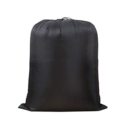 Extra Large Laundry & Storage Bag (43"x55", Black) | Lightweight, Dust & Moisture. Ideal for Blankets, Clothes, Pillows & Cushions for Moving, Dorms, Travel & Camping