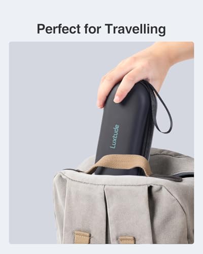 Double Glasses Case Hard Shell, Portable Double Eyeglass Case | Sunglasses Travel Case for Women Men, Travel Sunglasses Organizer Storage for Camping/Beach/Hiking/Car