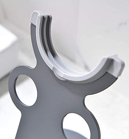 Hair Dryer Stand for Dyson Supersonic, Hair Dryer Holder Organizer for Diffuser Nozzle, Bathroom Countertop Storage Stand