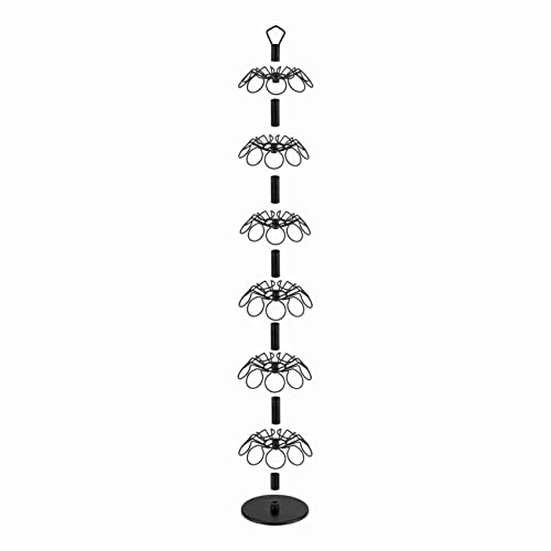 K Cup Storage, Coffee Capsules Pod Holder, 6 Tiers, 54 pods | K Cup Organizer, Spins 360-Degrees, Save Counter Space,Big Capacity for Home, Office