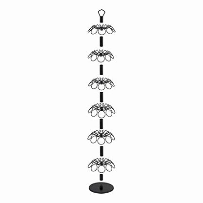 K Cup Storage, Coffee Capsules Pod Holder, 6 Tiers, 54 pods | K Cup Organizer, Spins 360-Degrees, Save Counter Space,Big Capacity for Home, Office