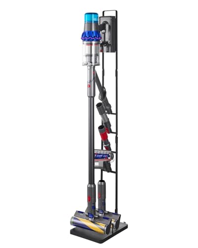 VEVOR Vacuum Stand, Compatible with V6 V7 V8 V10 V11 V15, Stable Vacuum Stand Holder with Wheels for DC30 DC31 DC34 DC35 DC58 DC59 DC62 D74 Cordless Upright Vacuum Cleaners & Accessories