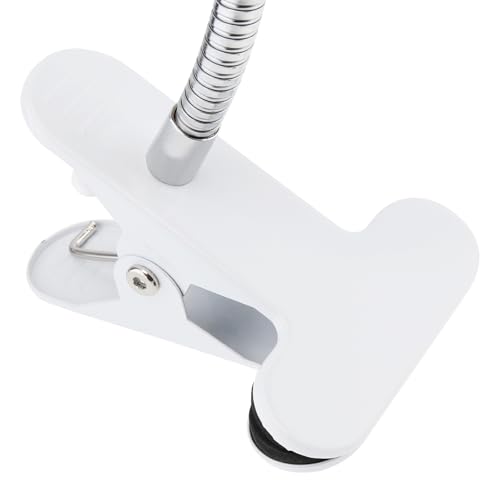 RTNLIT E26/E27 Clip Desk Lamp Holder, Clamp Lamp Fixture with On/Off Switch | Flexible Gooseneck Light Bulb Socket for Reptiles, Aquarium, Desk, Grow Light, 4.1Ft Cable