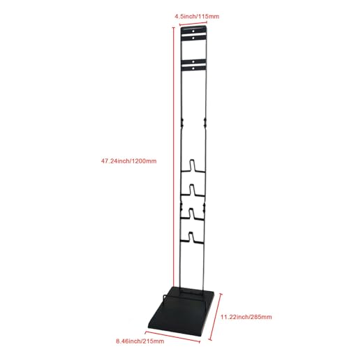 EZ SPARES Vacuum Stand for Dyson,Stable Metal Storage Bracket Stand Holder for Dyson Handheld V6 V7 V8 V10 DC30 DC31 DC34 DC35 DC58 DC59 DC62 Cordless Vacuum Cleaners & Accessories & Attachments