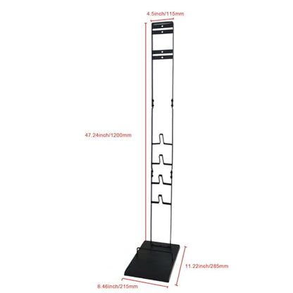EZ SPARES Vacuum Stand for Dyson,Stable Metal Storage Bracket Stand Holder for Dyson Handheld V6 V7 V8 V10 DC30 DC31 DC34 DC35 DC58 DC59 DC62 Cordless Vacuum Cleaners & Accessories & Attachments