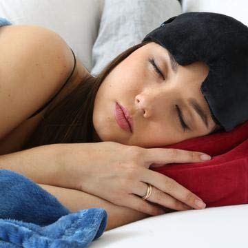 Cabeau Midnight Magic Sleep Mask & Cabeau Evolution Classic Travel Pillow - Midnight