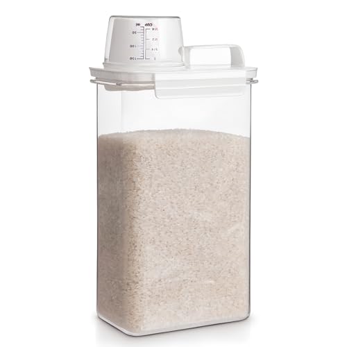 Rice Container,Rice Storage Container,3-5 Lbs Tcereal Storage Container | Suitable for Home Kitchen Rice, Soybean Food Storage,Pet Food Storage Containers