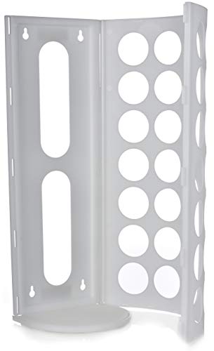 Handy Laundry Grocery Bag Storage Holder, Large Bag Dispenser, Neatly Store Plastic Shopping Bags & Keep them Handy for Reuse, Access Holes Make Adding or Retrieving Bags Simple & Convenient, (2-Pack)