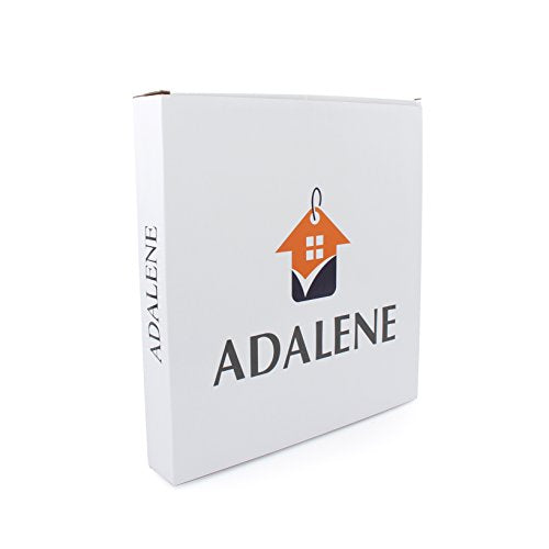 Adalene 13-Inch Decorative Wall Clock Silent Non-Ticking - Vintage Retro Rustic Battery Operated Kitchen Wall Clock - Large Wall Clocks for Living Room Décor, Office, Bathroom