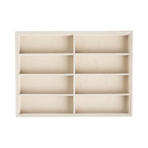 8-Slot Sunglass Organizer,Velvet Sunglass Holder for Drawer | Vanity Glass Holder,Sunglass Case For Multiple Sunglass,Sunglass Tray for Drawer,Sunglass Box for Women,Eyeglass Organizer