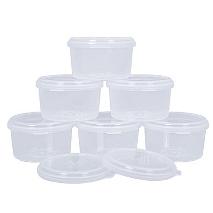 6 Pack Hawaiian Shaved Ice Mold Party Set with Lids, Up Your Game For Much More Snow Cone Treats, BPA-Free Cups Two Bonus Lids, Easy Stackable Freezing, Compatible with S900A, S777 & Others