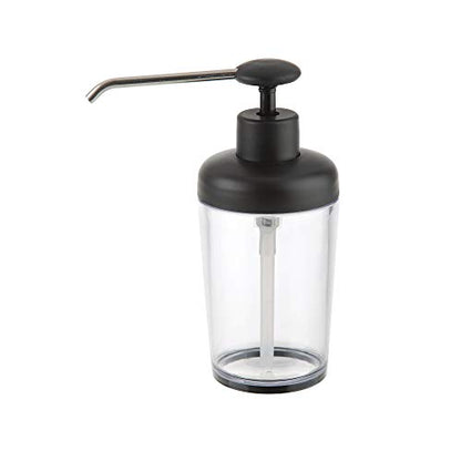 Prepworks Large Soap Pump, Extra-Long Spout, Delivers Mess-Free Soap Dispensing, Gray, 14oz