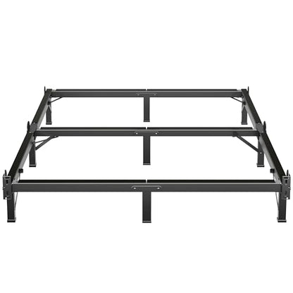 MAF Metal Bed Frame King 8 Inches for Box Spring, 9-Legs Support Basics