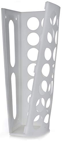 Handy Laundry Grocery Bag Storage Holder, Large Bag Dispenser, Neatly Store Plastic Shopping Bags & Keep them Handy for Reuse, Access Holes Make Adding or Retrieving Bags Simple & Convenient, (2-Pack)