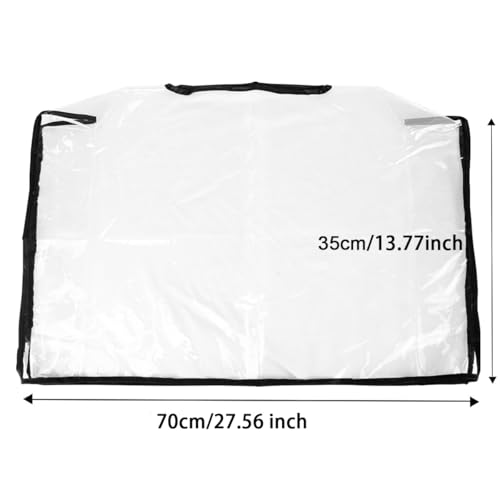 Rain Slicker for Handbags EVA Handbag Cover Purse Tote Protector Handbag Bag Protective Cover (Rectangle)