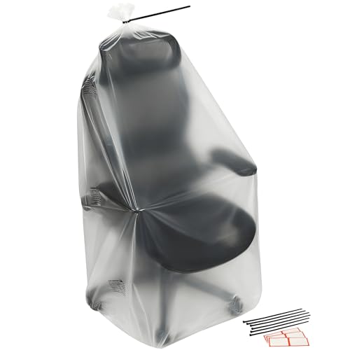 Large Clear Plastic Bags for Storage 6-Pack - Wate... (6 Count | Transparent | Plastic)