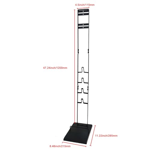 Vacuum Stand for Dyson,Vacuum Accessories Stable Metal Storage Bracket Holder for Dyson Handheld V15 V11 V10 V8 V7 V6 Cordless,DC30 DC31 DC34 DC35 DC58 DC59 DC62 DC74(Black) …