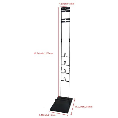 Vacuum Stand for Dyson,Vacuum Accessories Stable Metal Storage Bracket Holder for Dyson Handheld V15 V11 V10 V8 V7 V6 Cordless,DC30 DC31 DC34 DC35 DC58 DC59 DC62 DC74(Black) …