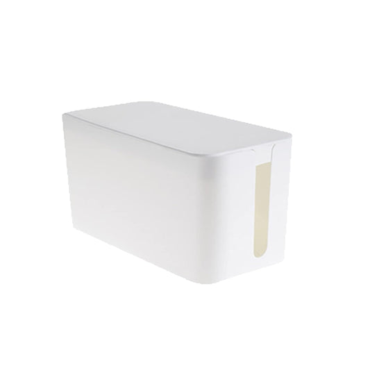 Cable Management Box,Power Cover Surge Protector f... (White)