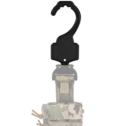 Tactical Belt Hanger Hook for Belts Insert Hunting Military Combat Belt Hooks Accessories (2pcs)