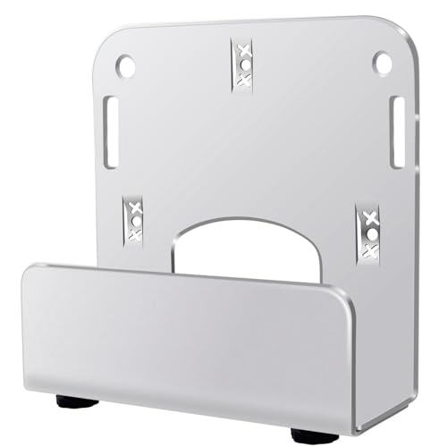 Cable Box Wall Mount Modem Adjustable Wall Mount for Small and Wide Devices Such as DVD Players, Game Console Such As PS3, PS4, Xbox, Apple TV, Roku, Fire TV,Mini PC, Mac mini,and More