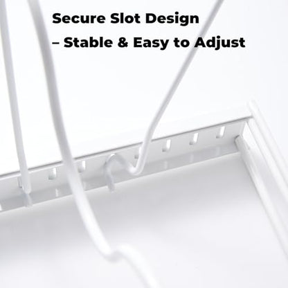 White Plate Stacker for Inside a Cabinet – Expanda... (white | Alloy Steel)