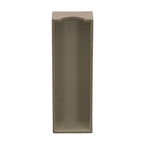 Household Essentials Brown 720-1 Deep Drawer Organizer Box for Storage | 12 in x 4 in x 3.13 (Pack of 2)