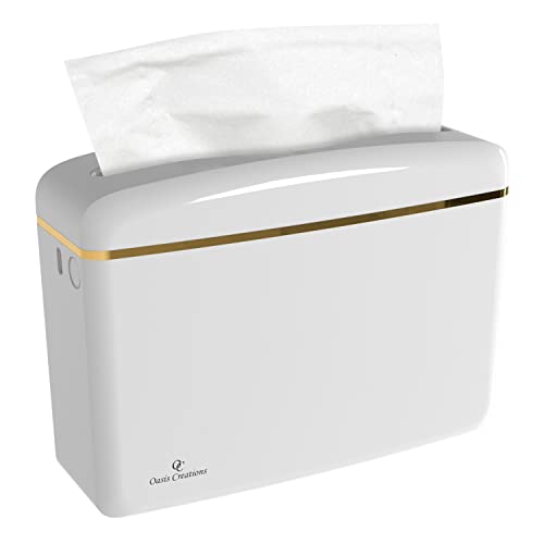 Countertop Multifold Hand Paper Towel Dispenser by... (White | Plastic)