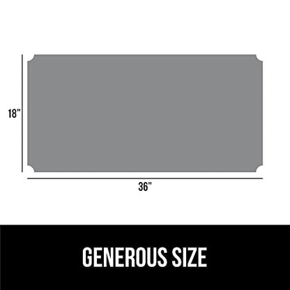 GORILLA GRIP ShelfGuard Wire Shelf Liner Compatible with Amazon Basics Shelving Unit, Set of 4 Waterproof Liners for Organizing Metal Rack Shelves, Kitchen Cabinets, Cupboard, Pantry, 18x36 Clear