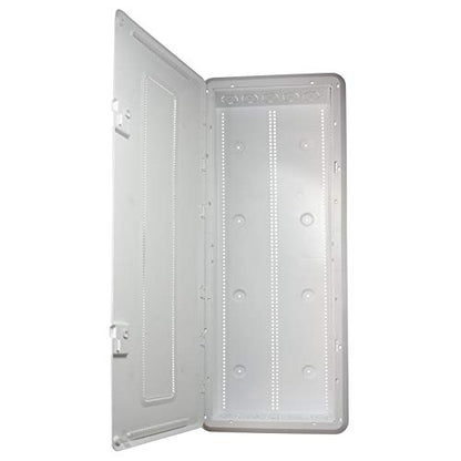 Legrand - OnQ 42 Inch Media Enclosure, Wifi Electrical Box, Cable Management Box for Distribution of Networking Service, Recessed Media Box Lets Signal Through, White, ENP4250-NA