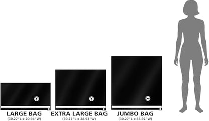 MAX Shrink-Pak Vacuum Seal Storage Bags for Clothing, Travel, Bedding | Tear-Proof, Dual-Valve Space Saver Compression Bags - 1 Large, 1 XL, 1 Jumbo