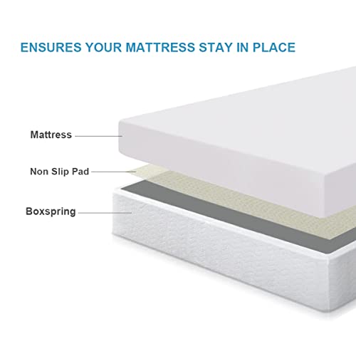 Non Slip Full Size Mattress Gripper and Area Rug Pad, Keeps Mattress Rug in Place - Full Size
