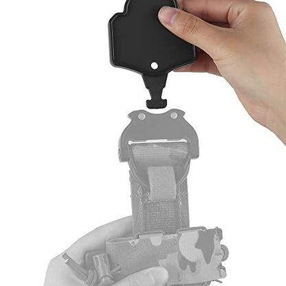 Tactical Belt Hanger Hook for Belts Insert Hunting Military Combat Belt Hooks Accessories (2pcs)