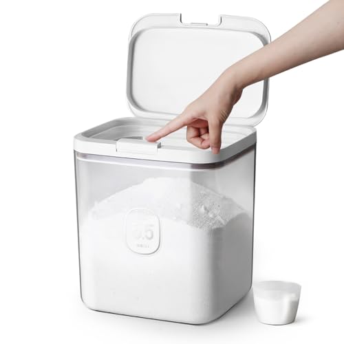 5.5L/12Lbs Laundry Powder Detergent Container with... (5.5L)