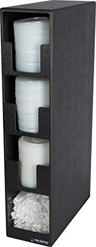 Lid and Straw Organizer, Counter Top Storage for L... (Straw | Polystyrene)