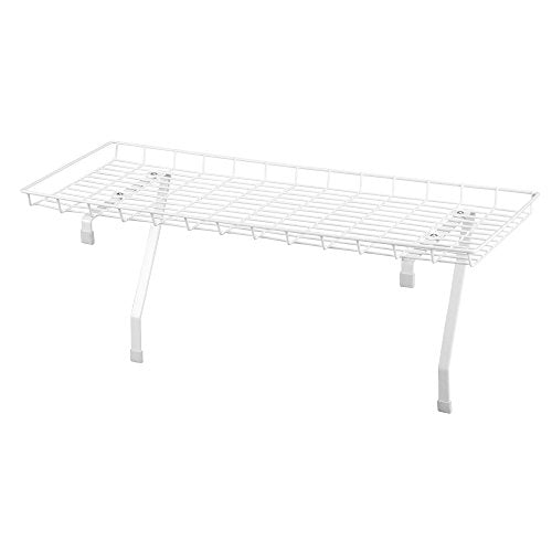05100 Rear Display Over-The-Washer Storage Shelf (White | Metal)