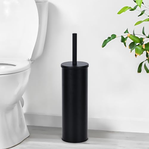 Deep & Sturdy Toilet Bowl Brush with Holder - Dura... (Metal)